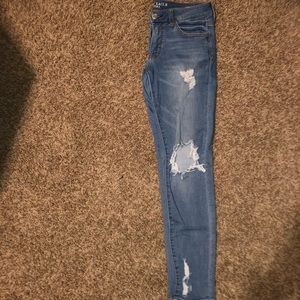 Ripped American Eagle jeans